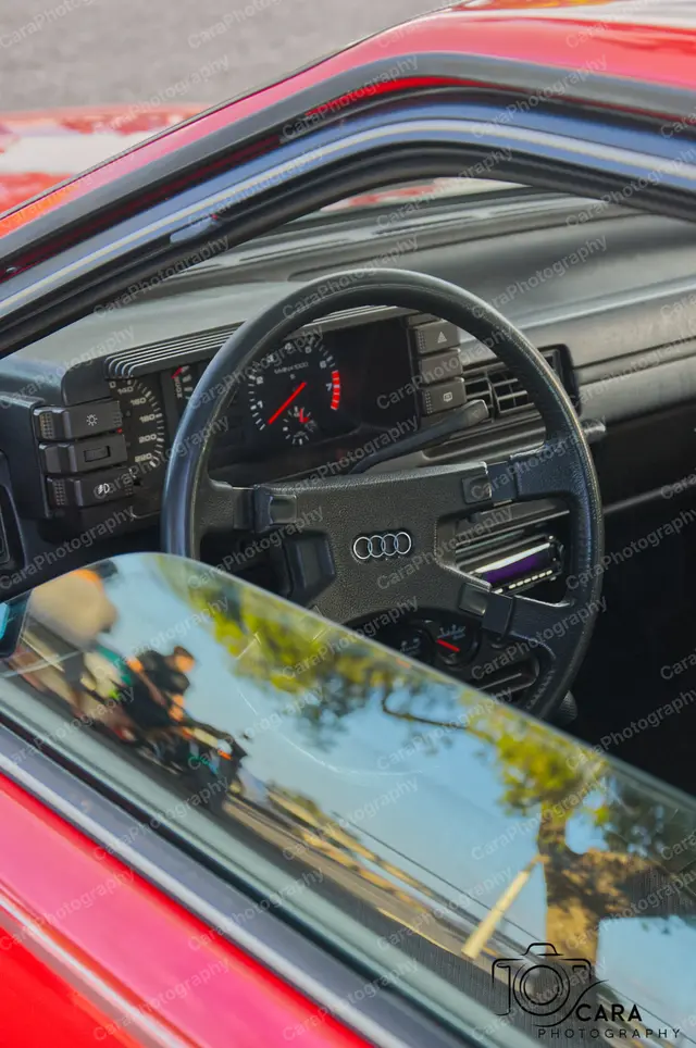Audi Coupè GT 1988 — automotive photography