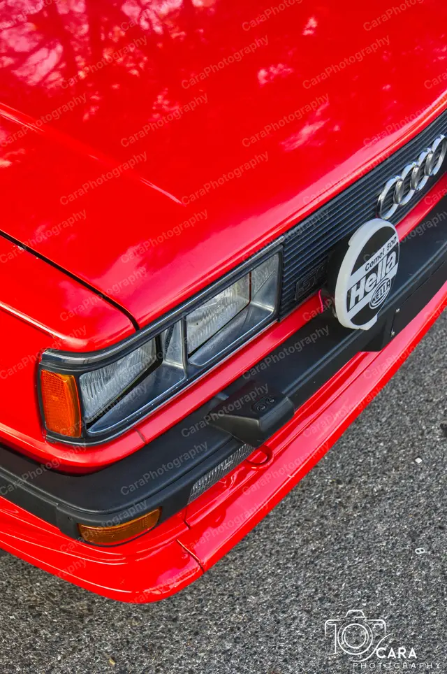 Audi Coupè GT 1988 — automotive photography