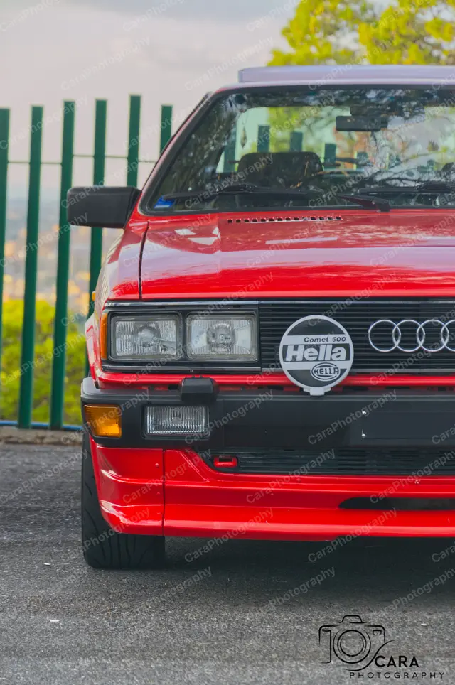 Audi Coupè GT 1988 — automotive photography