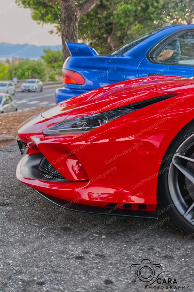 Ferrari F8 Tributo 2019 — automotive photography