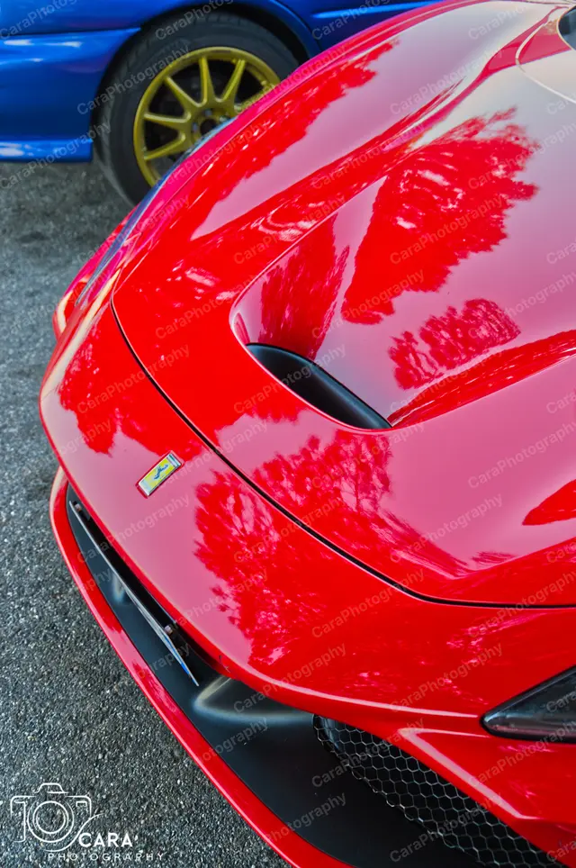 Ferrari F8 Tributo 2019 — automotive photography