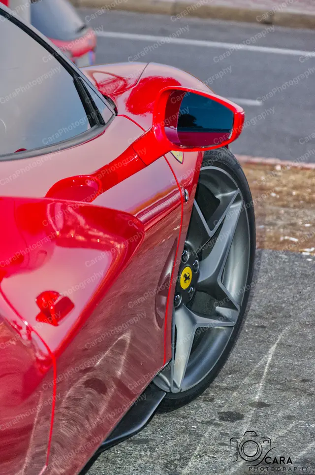 Ferrari F8 Tributo 2019 — automotive photography
