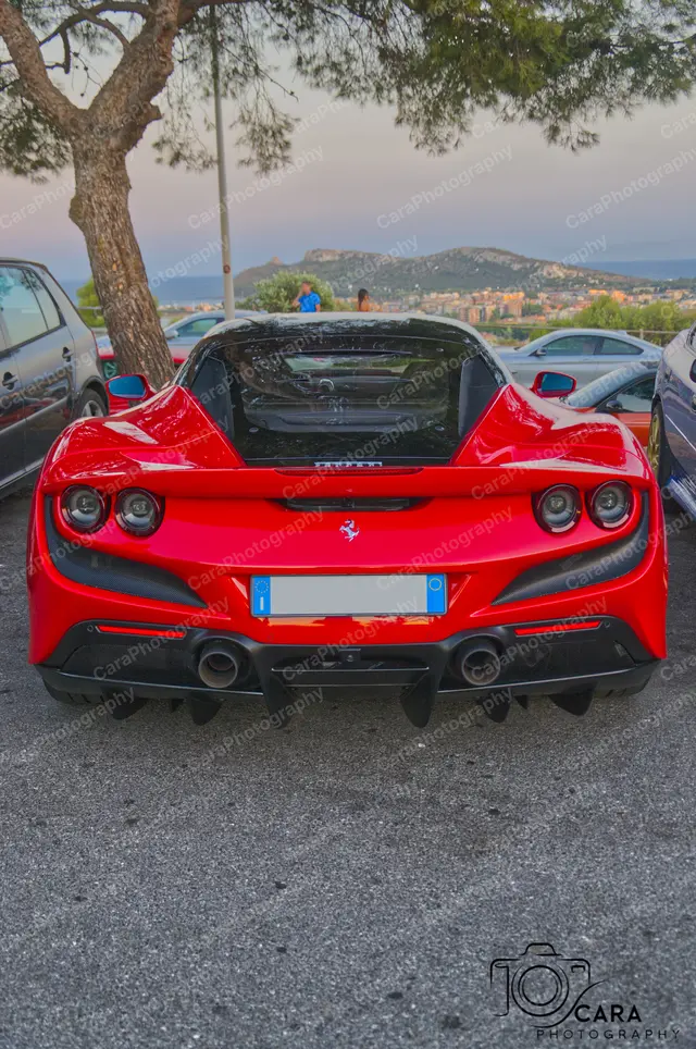Ferrari F8 Tributo 2019 — automotive photography