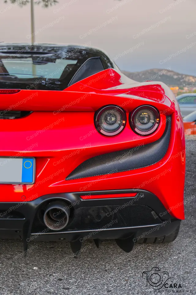 Ferrari F8 Tributo 2019 — automotive photography