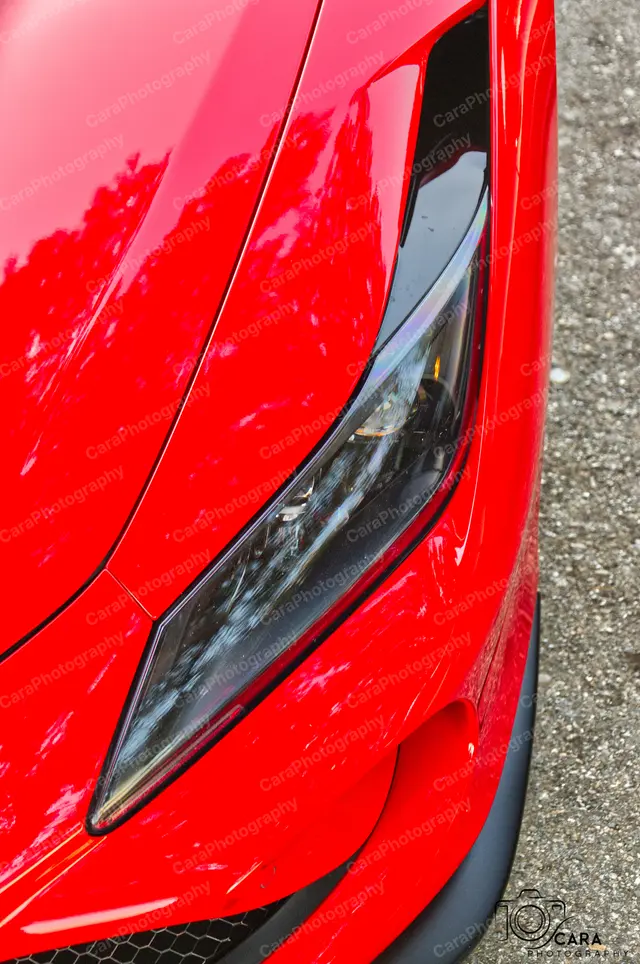 Ferrari F8 Tributo 2019 — automotive photography