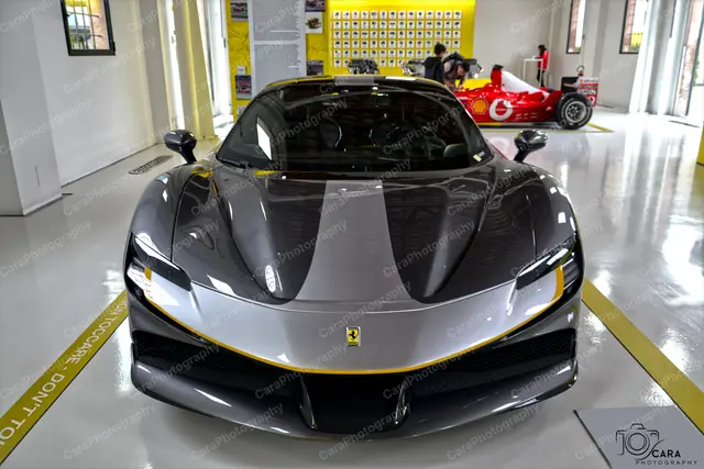Ferrari SF90 Stradale 2019 — automotive photography