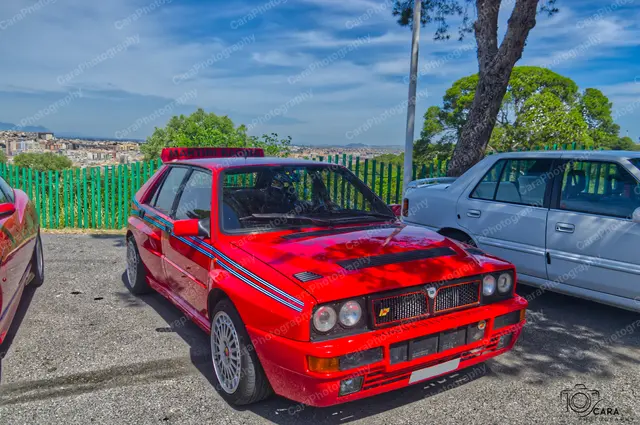 Lancia Delta HF Integrale 1980 — automotive photography