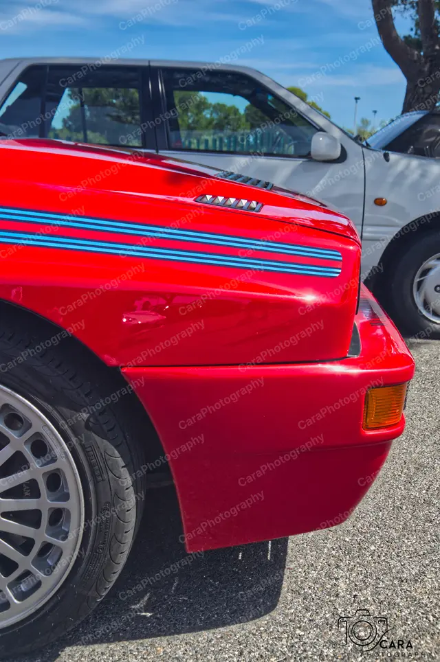 Lancia Delta HF Integrale 1980 — automotive photography