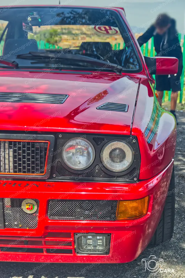 Lancia Delta HF Integrale 1980 — automotive photography