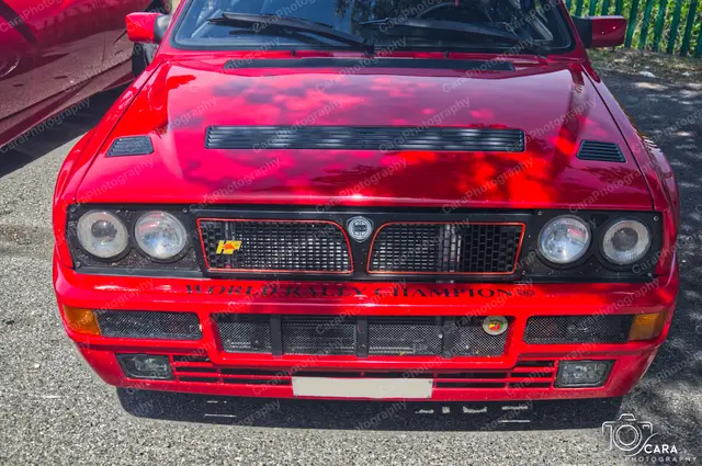 Lancia Delta HF Integrale 1980 — automotive photography