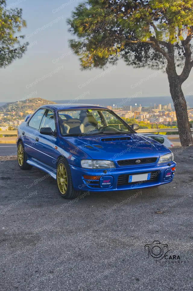 Subaru Impreza 1999 — automotive photography