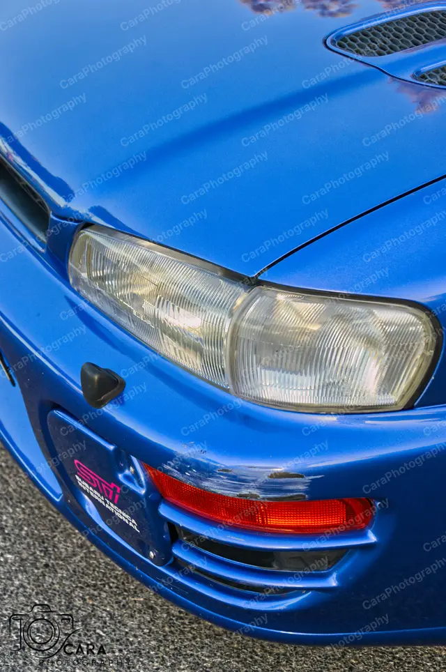 Subaru Impreza 1999 — automotive photography