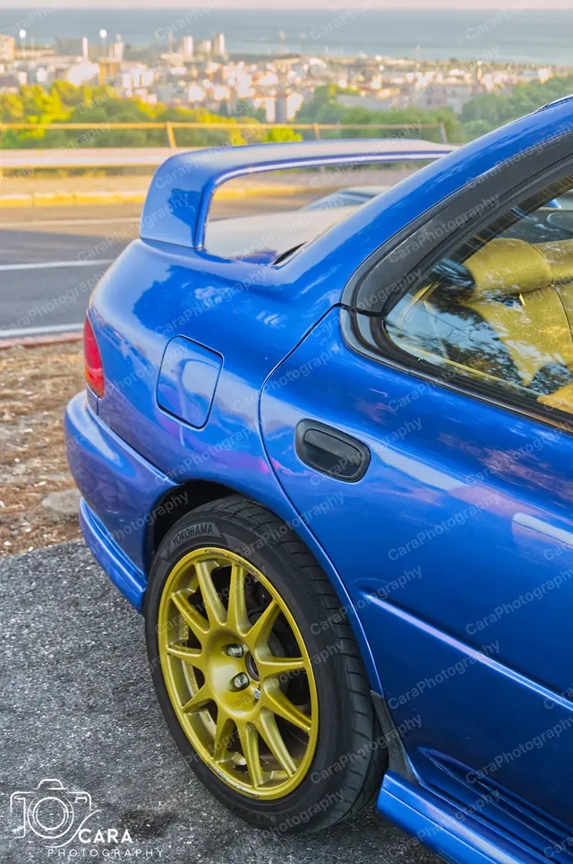 Subaru Impreza 1999 — automotive photography
